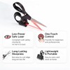 Laser Guided Scissors for Fabric Cutting, Stainless Steel Sewing Shears