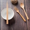 IOLOYU Chopsticks Set Spoon Fork Set of 3 Pcs Chopsticks