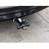 TOPTOW Trailer Hitch Tri-Ball Hitch Ball Mount with 1-7/8", 2"