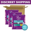 Poise Ultra Thin Incontinence & Postpartum Pads with Wings for