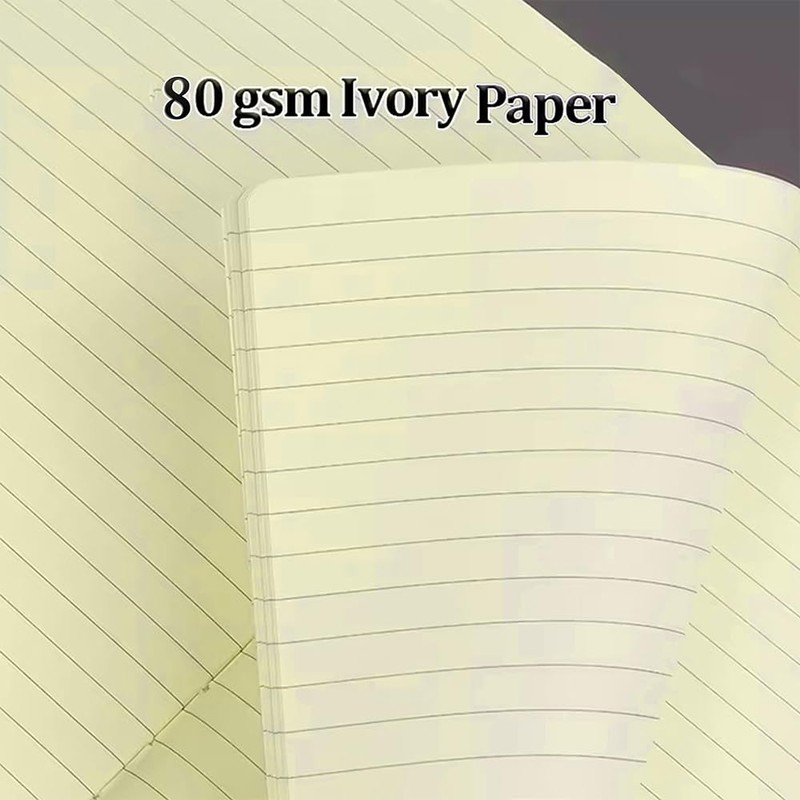 1ABOVE A6 Soft Feel Notebook with Lined Pages | Hardback