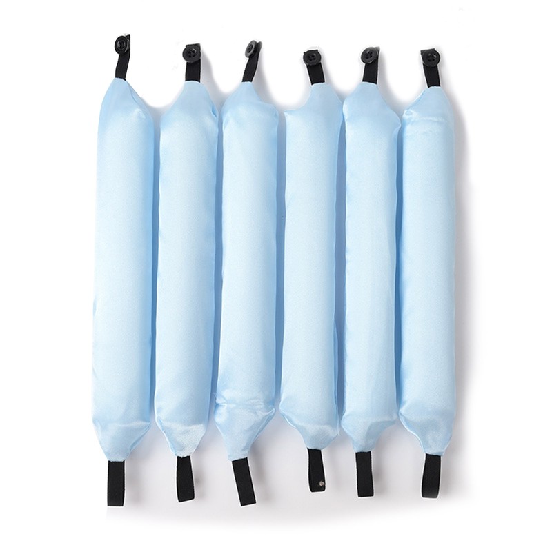 6PCS Lazy Hair Curler Set with Button Foam Rollers Big