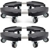 TreeGun 2 Pack Plant Caddy with Wheels Heavy Duty with