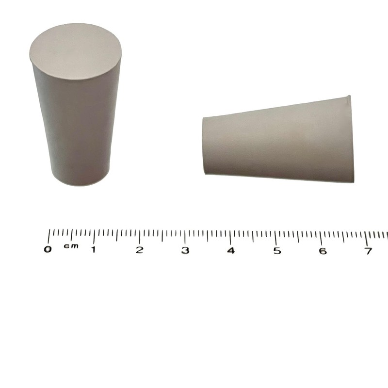 Dugo Rubber Stoppers, Conical Plugs, Natural Rubber – Choice of