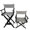 TBACW 2 Set (4pcs) Directors Chair Canvas Replacement Covers Kit