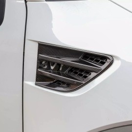 XTREME TRUX 09-14 Ford F150 Raptor SVT Molded Carbon Fiber Side Fender Vent Trim Covers