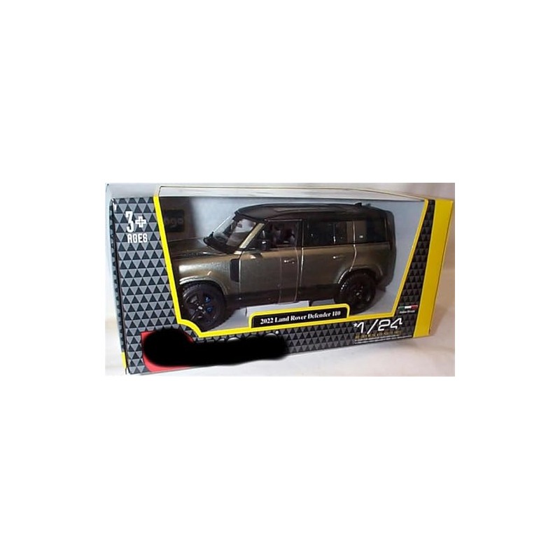 Bburago LAND R0VER Defender 110 2022 Light Met Green car