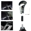 Lunsom R-Shape Shift Knob Metal Car Shift Lever Knob Suitable