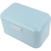 Buachois Large Bread Box,Iron Bread Box with Lid,Metal Bread Storage