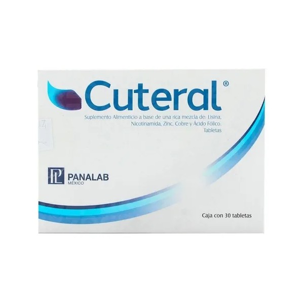 Cuteral 1 Caja 30 Tabletas