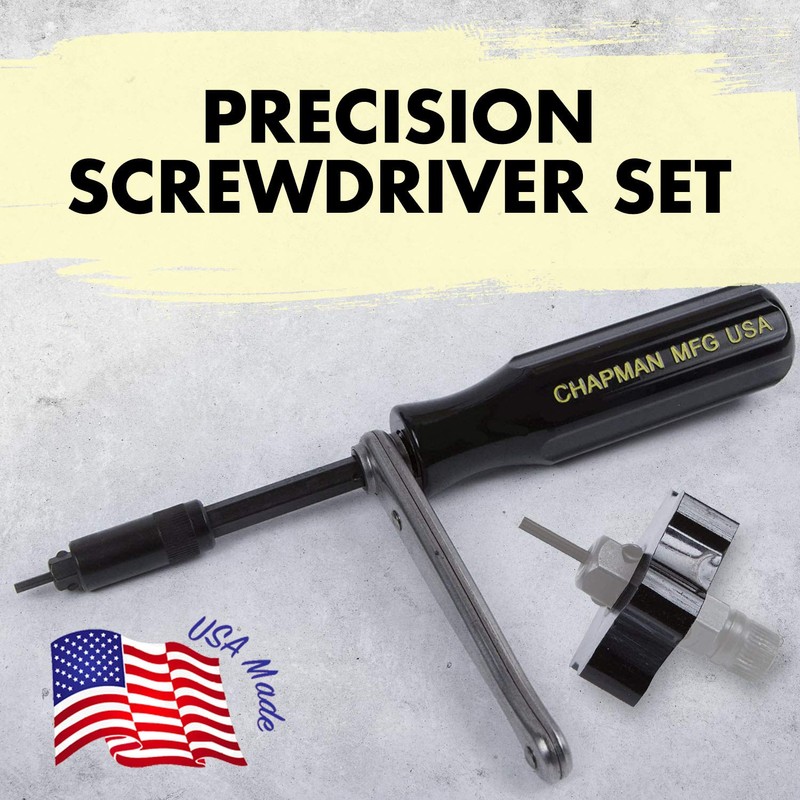 Chapman MFG 5573 Deluxe Standard Screwdriver Set - 30 Pieces