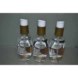 OGX Lot Of 3 OGX Nourishing + Coconut Milk Anti-Breakage Serum, 4 fl oz Each