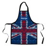 BRITISH MADE GIFTS Christmas Design Cooking Apron, Adult, Union Jack