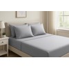Maple Threads Microfibre Fitted Sheet & Pillowcase, Super Soft 100%