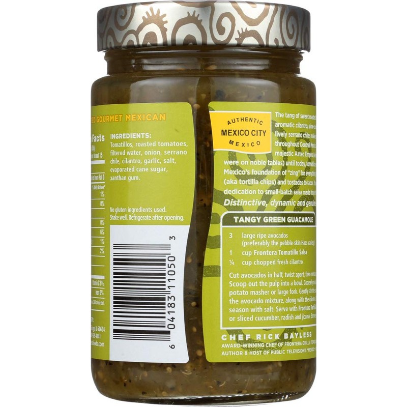 Frontera, Gourmet Mexican Salsa, Tomatillo, Medium, 16 oz (454g)(Pack of