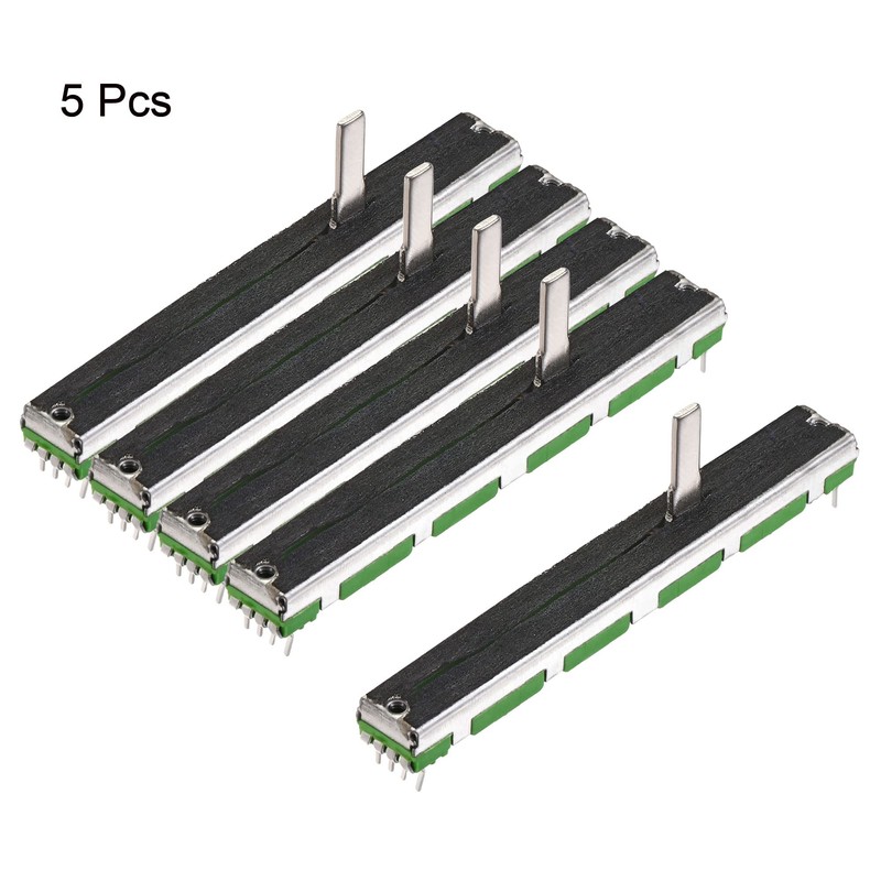 sourcing map Fader Variable Resistor Mixer B50K Ohm Linear Potentiometer