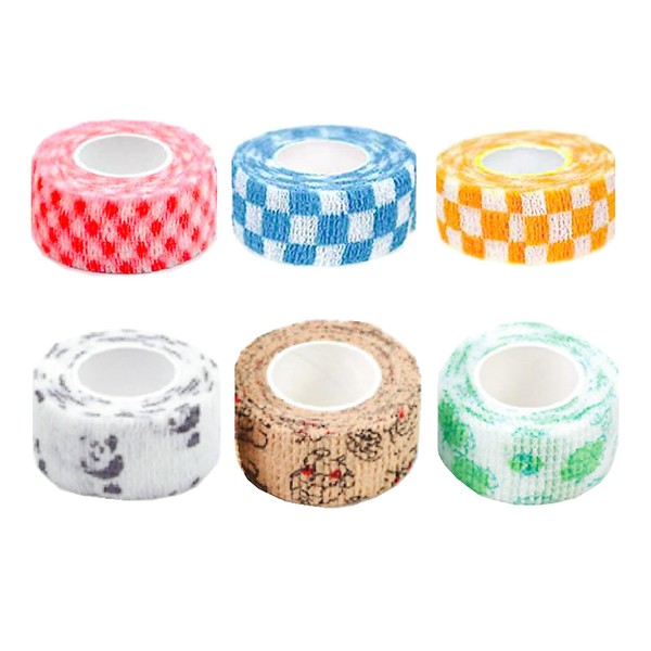 6 Pack Self Adhesive Bandage Wrap Self Adherent Vet Wrap