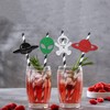 24Pcs Space Straws Outer Space Themed Birthday Party Decorations, Space