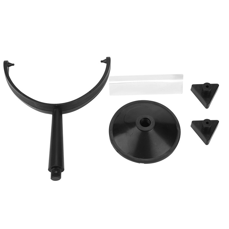 Triangular Prism, Optical Glass Triangular Prism Glass Prism with Stand