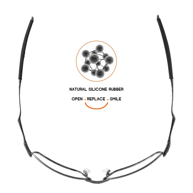 Tintart Replacement Earsocks for Oakley Wiretap Sunglass