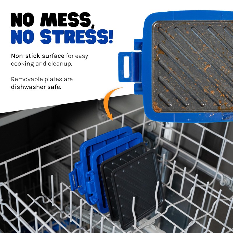 Toastie Maker, Microwave Grill, Sandwich Toaster, 3 Minute Grilled Cheese,