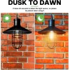 Dusk to Dawn Outdoor LED Light Bulb 5W Equivalent 40W