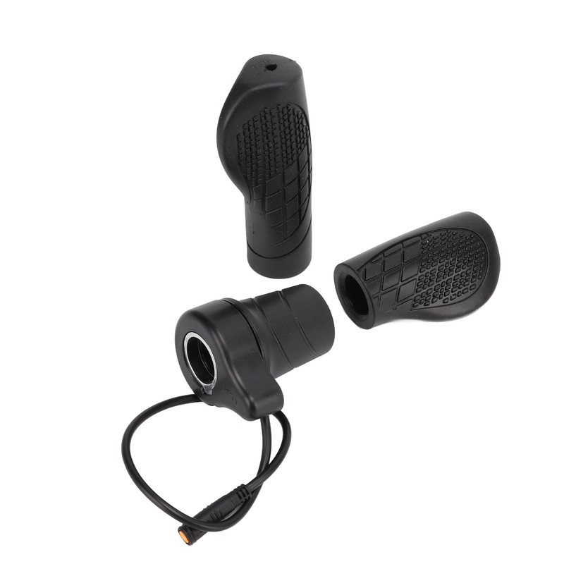 Electric Bicycle Twist Throttle Left 22.2mm Waterproof Throttle Grips for