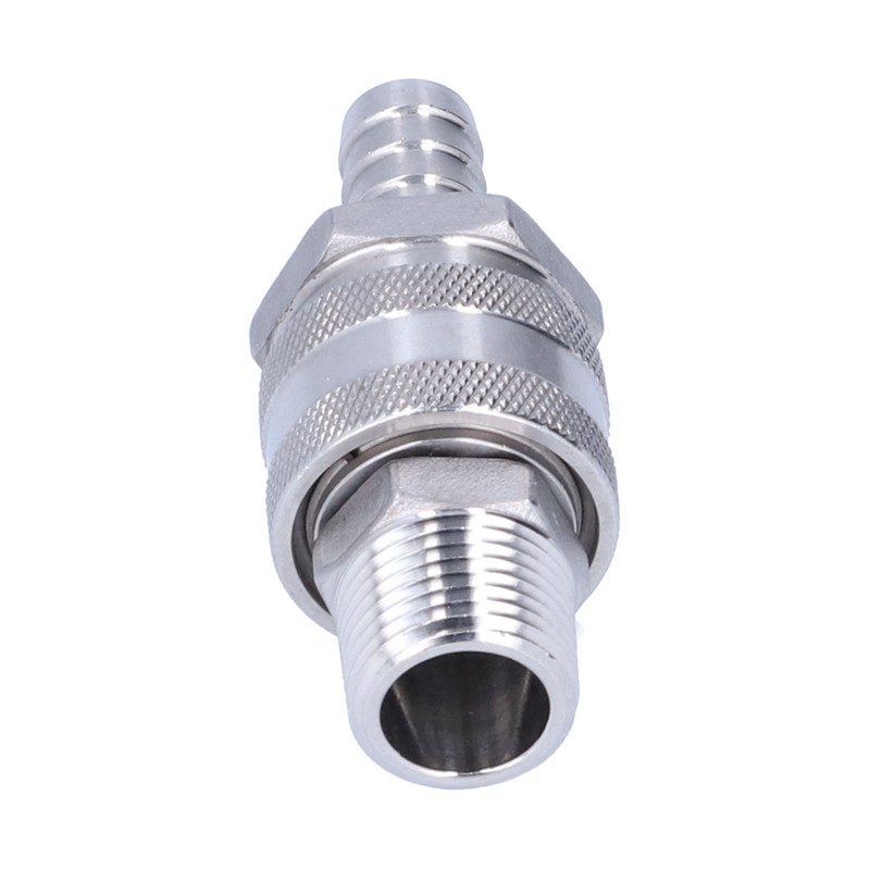 Weldless Kettle Valve Kit 1/2in BSP Ball Valve Quick Connector