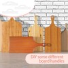 DICOSMETIC 3Pcs Handle Template Cutting Board 3 Styles Templates for