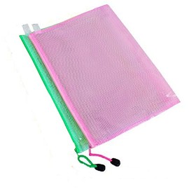 Small& Handy Tool Bag & Tool Keeping Waterproof A6 17x12cm Zip File Bags/ Tool bags/ Tough File Bags x 5 With Strong Protective Web, Get the Deal!