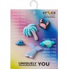 Crocs Good Mix Ocean Side Shoe Charms, Pack of 5,