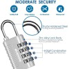 Combination Lock 4Candado Con Combinación Para Valija -Cerraduras de Equipaje