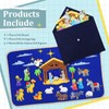 Nativity Bible Felt Board Jesus Birth Felt Story Board Set