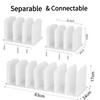 Zjyufy 2pcs Bag Purse Organizer for Closet, Adjustable Shelf Dividers