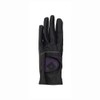 ONOFF OG7221-02 BLK17 Women's Gloves (Left Hand), Black x Purple,