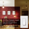 Lutron Diva LED+ Dimmer Switch for Dimmable LED, Halogen and