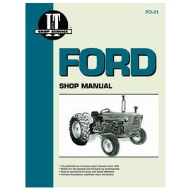 Ford 4000 Tractor Service Manual (1965-1975) (3 Cylinder) (IT Shop)