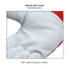 SAFTA Gardening Gloves for Men & Women, Leather palm with