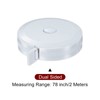 sourcing map Measuring Tape 2M/78-inch Round Retractable Tailors Tape Measure