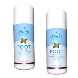 Shelo Navel Menthol Foot Powder 5.46 oz pack of 2, 1 / 셸로 나벨 멘톨 발 파우더 5.46온스 팩 2개, 1개