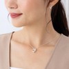 Mirai - Tenshi Ladies' Necklace, Dancing Stone, Cat, Heart, Silver