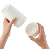 LIKE KIT STK-20 Chopsticks Holder with Cover, White (Diameter x