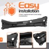 JMTAAT Windshield Wiper Cowl Panel Compatible with 2019-2023 Toyota Corolla