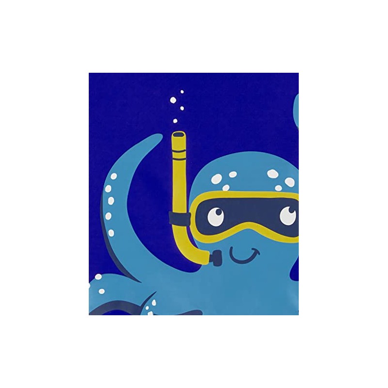 Carter's Rashguard para niños pequeños, Azul Marino Octopus, 2 Años