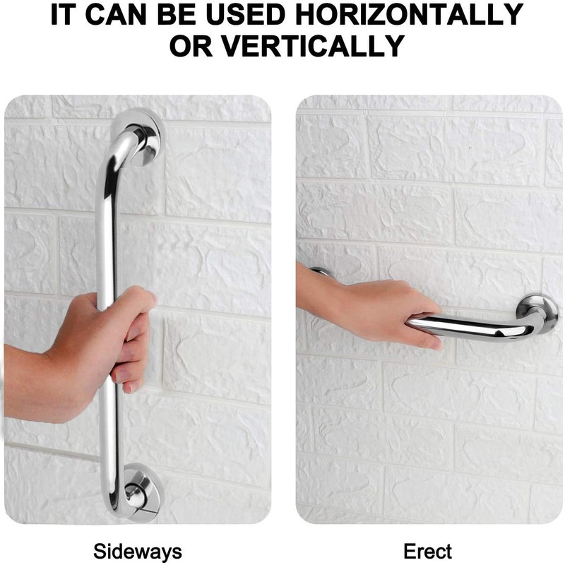 2 Pack Shower Grab Bar Stainless Steel Bathroom Grab Bars