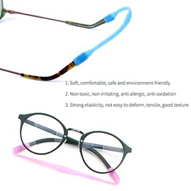 KRISMYA 12 Colors Anti-slip Glasses Strap Sports Glasses Strap Holder for Kids,Glasses chain