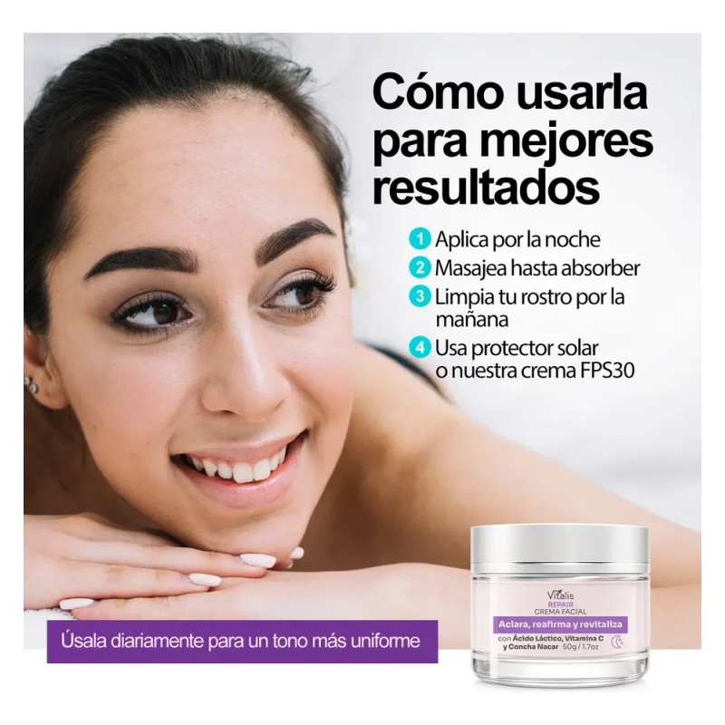 Crema Despigmentante Para Manchas, Melasma, Acné Y Paño 50g