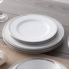 Noritake Whiteridge Platinum 12-Piece Set, Service for 4 in White
