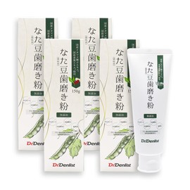 Dr. Densist Rattan Toothpaste, Flavoring Agent, Additive-Free, 5.3 oz (150 g) x 4 Packs