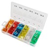 200 Car Fuses Assortment 5A-30A 19mm 200 Blade Fuses Car